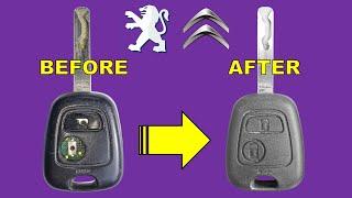 How to do a Citroen Key Case Replacement