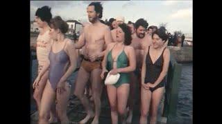 Christmas Day Swim, Dublin City, Ireland 1980