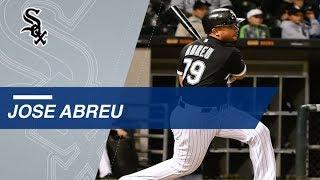 Abreu hits for the cycle against the Giants