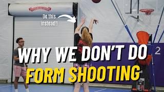 Why I Don't Like Form Shooting and Why We Don't Do It In Workouts