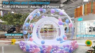 Inflatable Bubble House - TPU Transparent Balloon Bubble Tent Dome