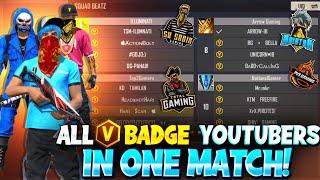  All V Badge Youtuber Daddy Calling , Pahadi 2,00,000 Lakh Tournament   Game Not Open FreeFire