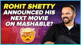 Rohit Shetty on Social Media Critics, SRK in Cop Universe & Hints at New Movie? |Mashable Mehfil EP6