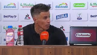 Rueda de prensa de Santa Fe tras su partido con América