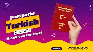 Turkish passport for our clients 11.02.2022