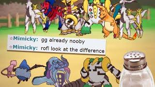 THE MOST TOXIC SALTY NOOB on pokemon showdown