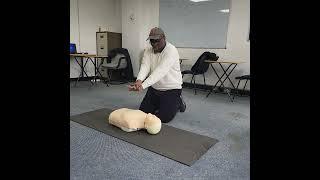 EFAW COURSE  PRACTICAL DEMONSTRATION ON HOW TO PERFORM CPR(CARDIO PULMONARY RESUSCITATION)