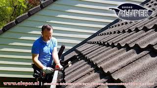 Instructional video – Measure the correct angle. Gutter protection against leaves & pine needles.