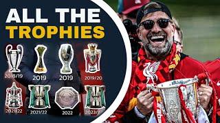 ALL The Trophies Won By LIVERPOOL Under jurgen klopp management