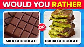 Would You Rather...? Chocolate Edition  Quiz Time