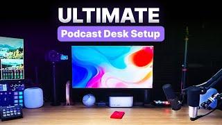 Ultimate Video Podcast Setup 2024: In-Depth Studio Tour