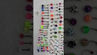 110 Random Body Piercing Jewelry Pack From Amazon Review