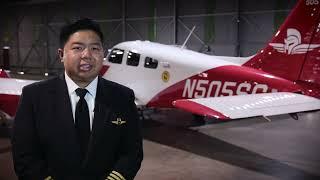 Training to be a commercial pilot