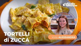 PUMPKIN TORTELLI – Authentic filled pasta recipe by Chef Alessandra Viola! 