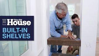 Filling in the Gap with Built-in Shelves | This Old House