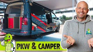 KLICK - KLACK - KLICK - In 30 MINUTEN vom PKW zum CAMPER | pepe4ideas