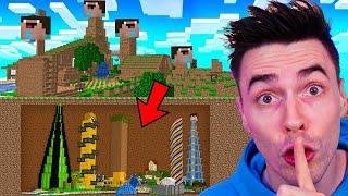 TAJNE WOJANOWICE POD WIOSKĄ NOOBKA w Minecraft!