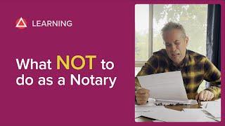 Illegal Things Notaries Should Never Do