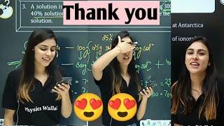 Anushka Choudhary physics wallah cutest and funny moments