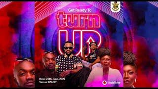 Watch how these Artiste Shut Down @ the Vodafoneghana Turn Up.22 with their Performance in KNUST