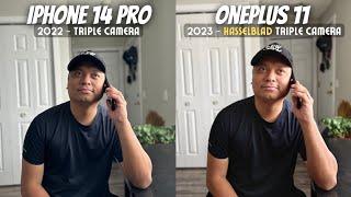 OnePlus 11 vs iPhone 14 Pro ULTIMATE camera shootout! 