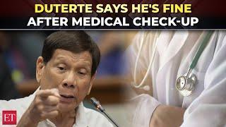 Rodrigo Duterte is 'generally fine' after medical check-up ahead of first ICC appearance