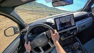 2024 Toyota Tacoma Trailhunter - POV Offroad Course Drive (Binaural Audio)