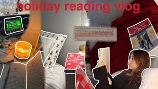 reading holiday books for a week  | bookmas day 10