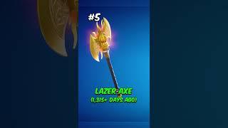 Top 10 RAREST Fortnite Pickaxes