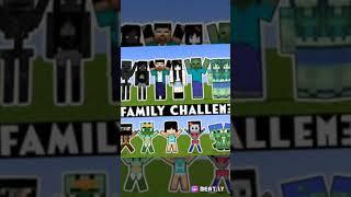 the family of (Herobrine 1234) and the family of (XD Sadako Animation MC)