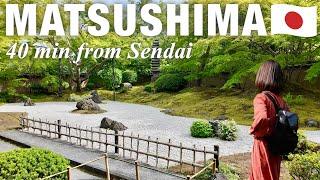 MIYAGI (TOHOKU) MATSUSHIMA!! Beautiful Japanese Garden just 40 min from Sendai⭐️ Japan travel vlog