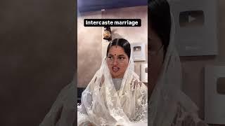 Intercaste marriage  #funny #viralshorts #ginnipandey