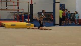 Rhythmic Gymnastics Practice - Floor Routine (Level 4)