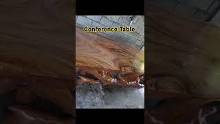 Conference Table with unique base design made of roots