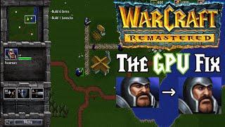 How to play Warcraft 1 Remastered with TALL PIXELS using GPU scaling