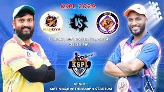 KARNATAKA STATE PREMIER LEAGUE - MATCH - 8 | KSPL - 2024 |