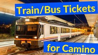 How to Buy Train and Bus Tickets for Camino de Santiago