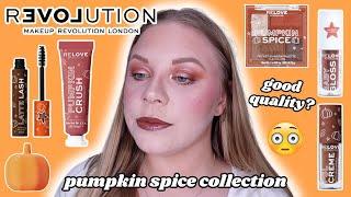 *NEW* RELOVE PUMPKIN SPICE COLLECTION REVIEW  | makeupwithalixkate