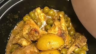 TAGINE POULET AUX OLIVES RAPIDE / FACILE ET TROP BON 