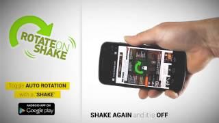 Rotate on Shake Promo - Android App