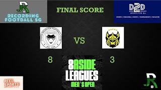 D2D 8asideleagues Men's Open Season 1 - Vipers Reunited vs Joga Bonitos