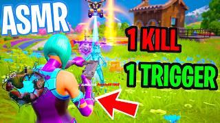 ASMR Gaming  Fortnite 1 Kill = 1 Trigger Relaxing Mouth Sounds  Controller Sounds + Whispering 