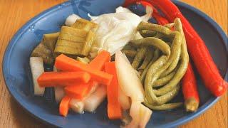 The most authentic method of Sichuan pickles is not bad for several years!