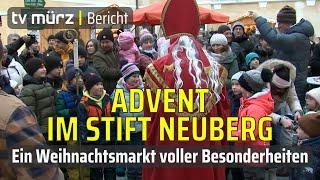 tv mürz | Advent im Stift Neuberg - Ein Weihnachtsmarkt voller Besonderheiten