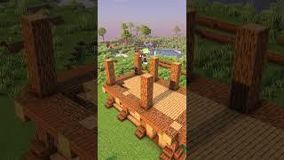 Minecraft Easy Survival Base #shorts