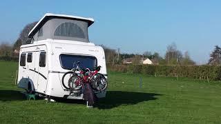 Towing whilst carrying bikes 4: FIAMMA CARAVAN ACTIVE A frame bike rack - use and review