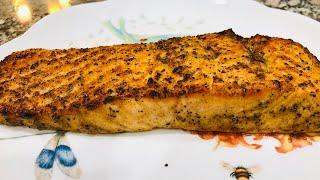 Air fryer Lemon Pepper Salmon