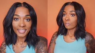 The Best $35 Synthetic Wig | Outre Melted Hairline Glueless HD Lace Front Wig Darcy ft SamsBeauty