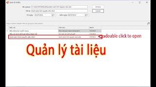 Quản lý tài liệu | Quản lý tài liệu C# | SQL Server | KhoaiCodeTV