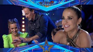 Casi QUEMA al jurado con sus APLAUDIDOS TRUCOS DE MAGIA | Audiciones 7 | Got Talent España 2022